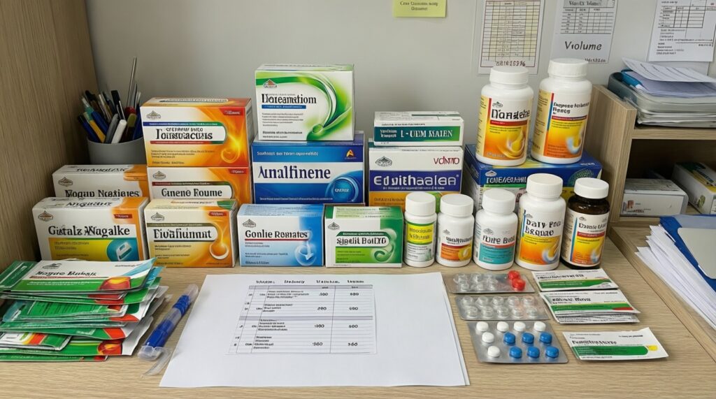 Потребительская корзина региона: мониторинг цен на продукты и лекарства в разных районах - иллюстрация