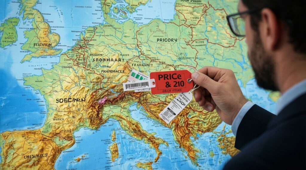 Потребительская корзина региона: мониторинг цен на продукты и лекарства в разных районах - иллюстрация